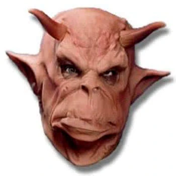 Orkhäuptling Foamlatex Maske 3 Orkhäuptling Foamlatex Maske