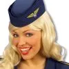Stewardessen Schiffchen 1 Stewardessen Schiffchen -Cosplay Verkäufe 17166 stewardessen schiffchen flugbegleiterinnen hut karnevals hut kostuemzubehoer faschings hut flight attendant hat