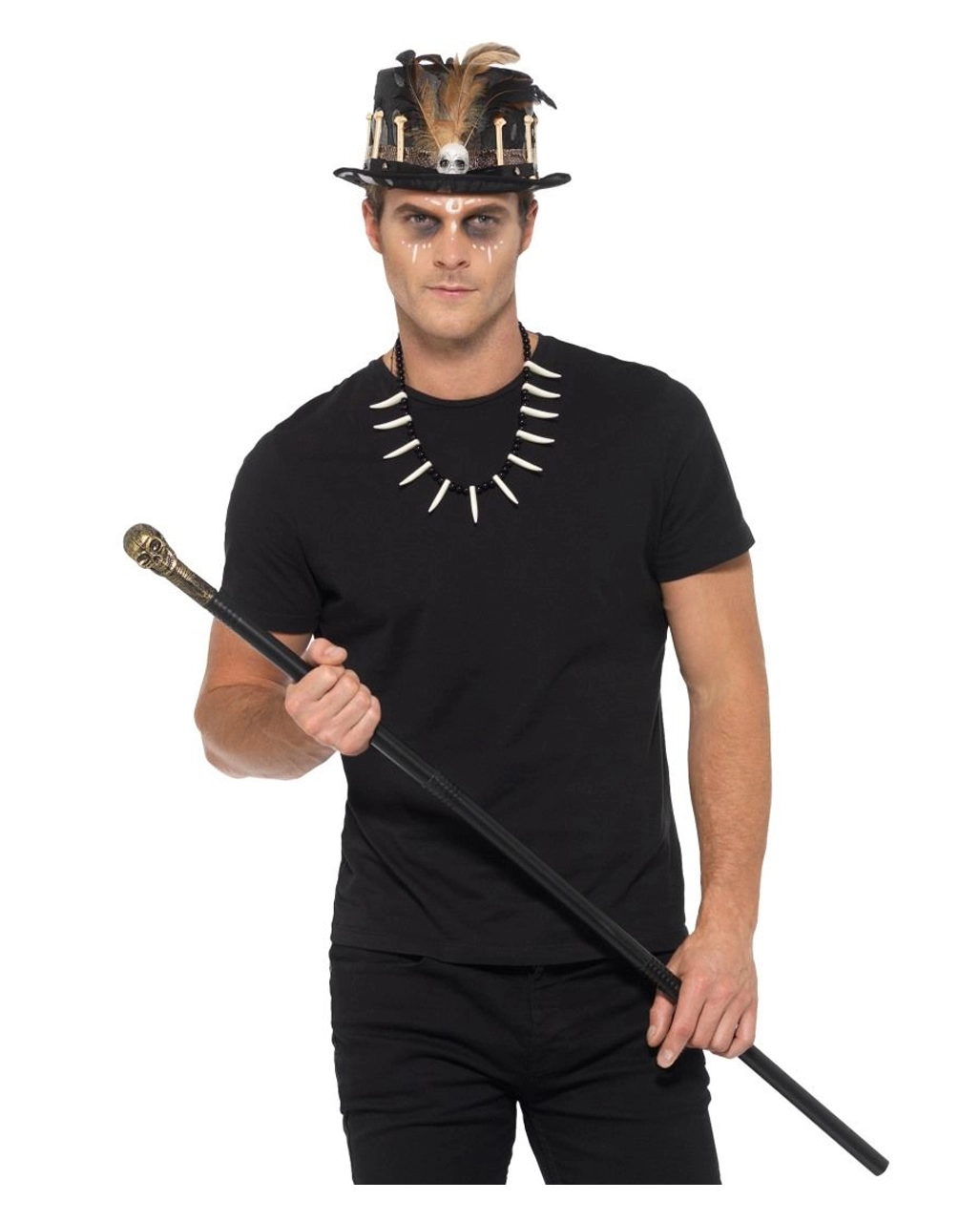 3-tlg. Voodoo Kostümzubehör Kit 3 3-tlg. Voodoo Kostümzubehör Kit