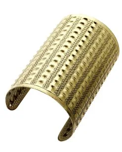 Antiker Bronze Armreif Als Kostümzubehör