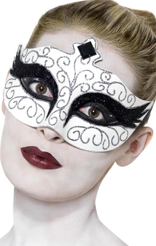 Augenmaske Gothic Swan 3 Augenmaske Gothic Swan