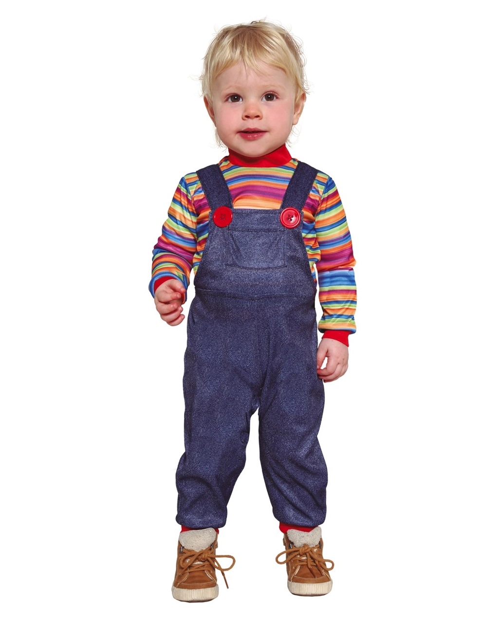Bad Chucky Puppe Kleinkinderkostüm 3 Bad Chucky Puppe Kleinkinderkostüm