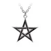 Black Star Pentagramm Anhänger Mit Kette -Cosplay Verkäufe black star pentagram anhaenger kette alchemy of england black star kette gotchi schmuck and jewelry 50943