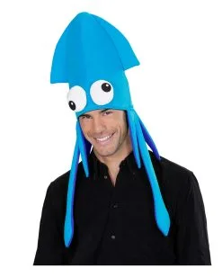 Tintenfisch Hut Blau -Cosplay Verkäufe blauer tintenfisch hut blue octopus hat faschings hut karnevals hut kostuemzubehoer 25269 03