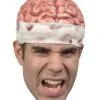 Bloody Brain Cap - Gehirn Kappe 1 Bloody Brain Cap - Gehirn Kappe -Cosplay Verkäufe bloody brain cap gehirn kappe blutiges gehirn muetze halloween maske zombie gehirn 53002 01