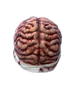 Bloody Brain Cap - Gehirn Kappe -Cosplay Verkäufe bloody brain cap gehirn kappe blutiges gehirn muetze halloween maske zombie gehirn 53002 03