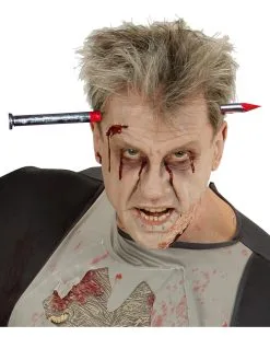 Blutiger Nagel Im Kopf -Cosplay Verkäufe blutiger nagel im kopf haarreifen mit nagel halloween scherzartikel nagel durch kopf 18335 04