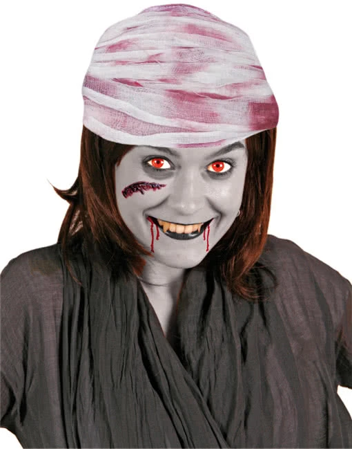 Blutiger Verband -Cosplay Verkäufe blutiger verband verband blut blutend blutende wunde kopfwunde blutende kopfwunde wundverband 20889