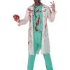 Blutiges Zombie Chirurg Herren Kostüm -Cosplay Verkäufe blutiges zombie chirurg herren kostuem bloody zombie surgeon men costume arzt verkleidung halloween 53378
