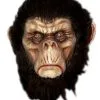 Böser Schimpanse Maske Braun -Cosplay Verkäufe boeser schimpansen.maske affenmaske chimp mask tiermaske 16436 01