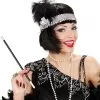 Charleston Stirnband -Cosplay Verkäufe charleston stirnband flapper kopfschmuck 20er jahre verkleidungs accessoires 20s kostuem zubehoer 8801955