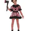 Crazy Clown Girl Kinderkostüm -Cosplay Verkäufe crazy clown girl kinderkostuem verruecktes clown girl kinderkostuem halloween kinderkostuem 53476 01