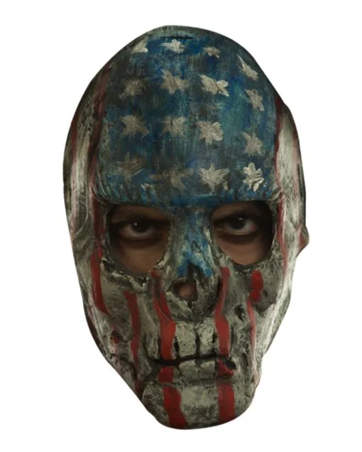 Creepy Patriotic Skull Vollkopf Maske -Cosplay Verkäufe creepy patriotic skull vollkopf maske 38243