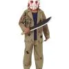 Crystal Lake Killer Kinderkostüm -Cosplay Verkäufe crystal lake killer kinderkostuem crystal lake killer child costume halloween kinderkostuem 53477 01