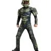 Halo Master Chief Kinder Muskelkostüm -Cosplay Verkäufe dg89975