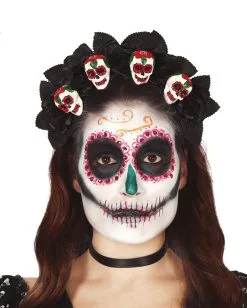 Dia De Los Muertos Schädel Diadem