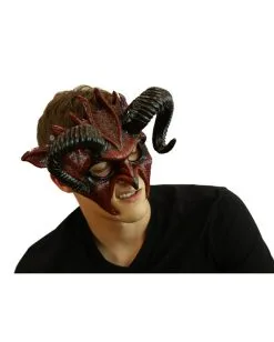 Diabolische Teufels Maske Mit Hörner 5 Diabolische Teufels Maske Mit Hörner -Cosplay Verkäufe diabolische teufels maske mit hoerner diabolical devil mask with horns 50447 02