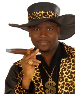 Dollar Ring Gold -Cosplay Verkäufe dollar ring gold pimp ring rapper ring kostuemzubehoer halloween schmuck karnevals schmuck karnevalsschmuck 17925 2