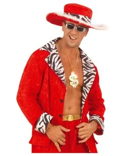 Dollarzeichen Halskette 11 Dollarzeichen Halskette -Cosplay Verkäufe dollarzeichen halskette zuhaelter halskette gangster rapper halskette als kostuemschmuck 18263 05