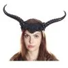 Dunkle Fee Hörner Haarreif Mit Spitze -Cosplay Verkäufe dunkle fee hoerner haarreif mit spitze dark fairy headpiece horns cosplay kostuemzubehoer 50517