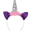 Einhorn Haarreif Rosa-violett -Cosplay Verkäufe einhorn haarreif pink violett einhorn kostuem zubehoer halloween und faschings kostueme 28780