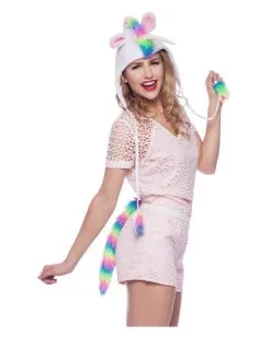 Einhorn Mütze & Schweif