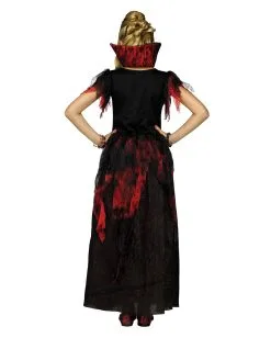 Vampir Gräfin Kinderkostüm -Cosplay Verkäufe evil contessa kinderkostuem vampirbraut kostuem fuer kinder teufelskleid fuer halloween 28376 2