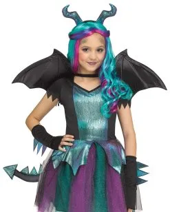 Fantasy Dragon Mädchen Kostüm -Cosplay Verkäufe fantasy dragon maedchenkostuem drachen kostuem fuer maedchen 37627 3