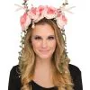 Fantasy Reh Geweih Mit Blumen 1 Fantasy Reh Geweih Mit Blumen -Cosplay Verkäufe fantasy reh geweih mit blumen larp kostuemzubehoer faschings geweih reh faun fantasy headpiece 36334