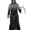 Gruselige Grim Reaper Robe -Cosplay Verkäufe fetzen zombie kostuem gevatter tod verkleidung halloween reaper kostuem 21034