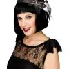 Flapper Haarband Deluxe Grau -Cosplay Verkäufe flapper haarband deluxe grau kostuemband verkleidungszubehoer faschingsband deluxe flapper headband grey 25686