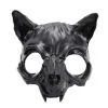 Fledermaus Schädel Halbmaske Schwarz -Cosplay Verkäufe fledermaus totenschaedel halbmaske fledermaus maske halloween maske halloween verkleidung kostuem accessoire 53437