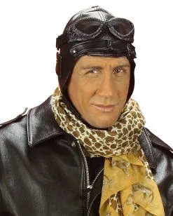 Fliegermütze Retrostyle Aus Kunstleder