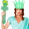 Freiheits Statuen Set Aus Schaumstoff -Cosplay Verkäufe freiheits statuen set aus schaumstoff kostuem hut verkleidungs hut halloween verkleidungs accessoire 38553