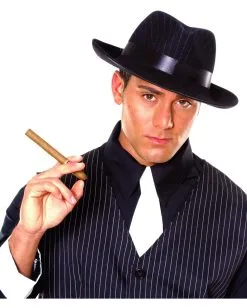 Gangster Hut Nadelstreifen