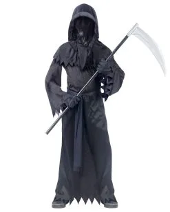 Phantom Kinderkostüm Mit Leuchtenden Augen -Cosplay Verkäufe geisterphantom kinderkostuem mit leuchtaugen glowing eye phantom children costume halloween kostueme 39377 2