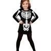 Glamour Skelett Mädchenkostüm 2 Glamour Skelett Mädchenkostüm -Cosplay Verkäufe glamour skelett maedchenkostuem glamour skeleton girl costume halloween kleinkinderkostuem 52056 01