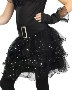 Glitter Hexe Kinderkostüm -Cosplay Verkäufe glitzer hexe halloween kinderkostuem glitter hexe maedchenkostuem maerchenkostuem glitter witch child costume 21078 4