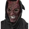 Glühende Teufelsmaske Mit Lichteffekt -Cosplay Verkäufe gluehende teufelsmaske mit licht und sound devil maske fuer halloween smoldering fx devil mask 31144 3