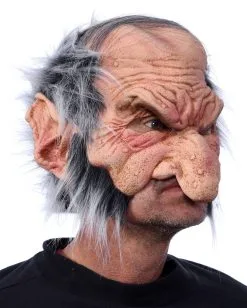 Gobblin Maske -Cosplay Verkäufe gobblin maske mit haaren kobold maske zwergen maske troll maske 24298 03