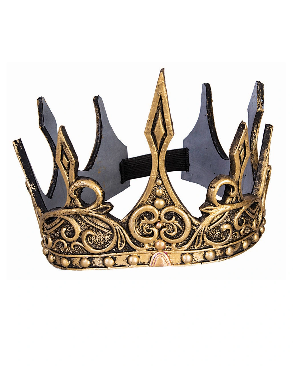 Gold Krone Kostümzubehör 3 Gold Krone Kostümzubehör