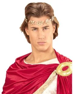 Goldener Lorbeerkranz 9 Goldener Lorbeerkranz -Cosplay Verkäufe goldener lorbeer kranz julius caesar kostuemzubehoer roemische goettin golden laurel headwreath 36591 04
