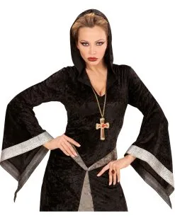 Goldener Vampir Ring Mit Rubinrotem Stein -Cosplay Verkäufe goldener vampir ring mit rubinrotem stein 38046 03