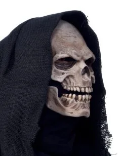 Grim Reaper Fetzen Maske -Cosplay Verkäufe grim reaper fetzenmaske totenschaedelmaske totenkopfmaske skull mask 15380 03