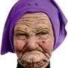 Grimmige Oma Maske Mit Kopftuch -Cosplay Verkäufe grimmige oma maske mit kopftuch granny faschingsmaske grossmutter karnevalsmaske 35890