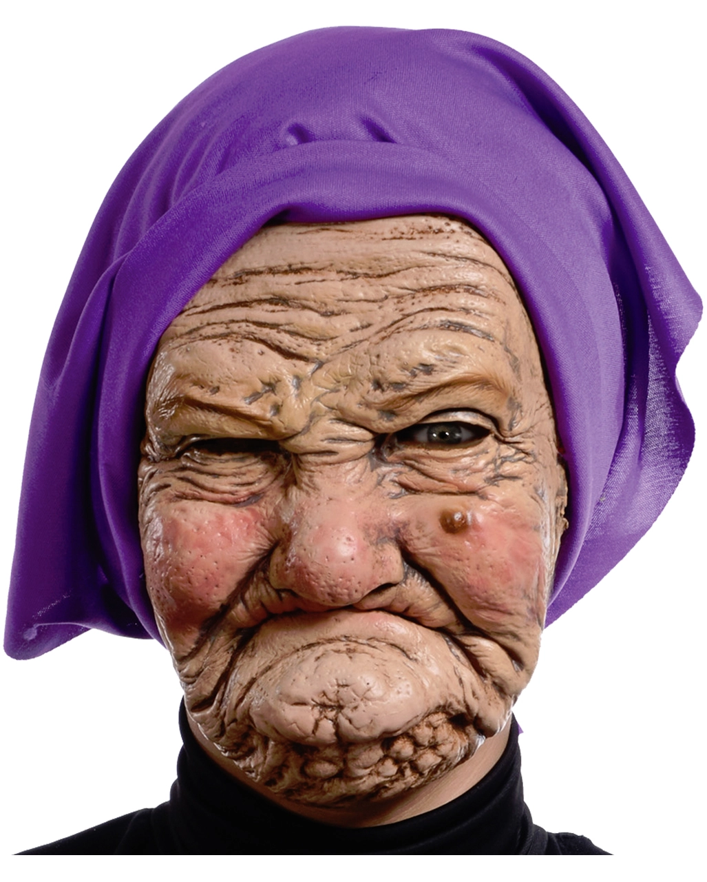 Grimmige Oma Maske Mit Kopftuch 3 Grimmige Oma Maske Mit Kopftuch