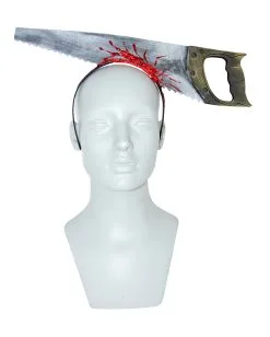 Haarreif Mit Blutiger Säge