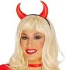 Haarreif Mit Roten Teufelshörnern 2 Haarreif Mit Roten Teufelshörnern -Cosplay Verkäufe haarreif mit roten teufels hoernern red devils horns halloween verkleidungs accessoire kostuem zubehoer costume accessoire 39114