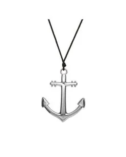 Halskette Mit Anker Anhänger