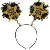Haarreif Happy New Year -Cosplay Verkäufe happy new year haarreif silvester kopfschmuck scherzartikel neujahrs kopfbedeckung 27018